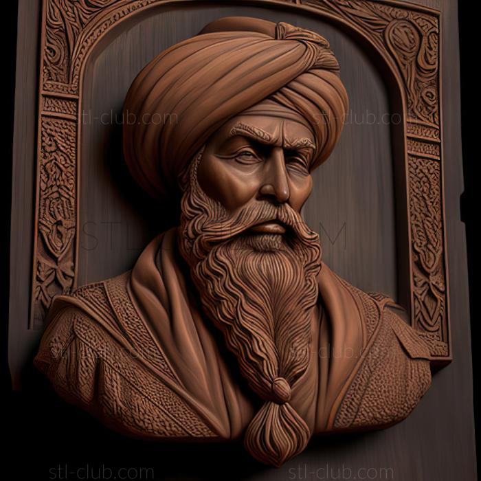 3D model Tenth Sikh Guru (STL)